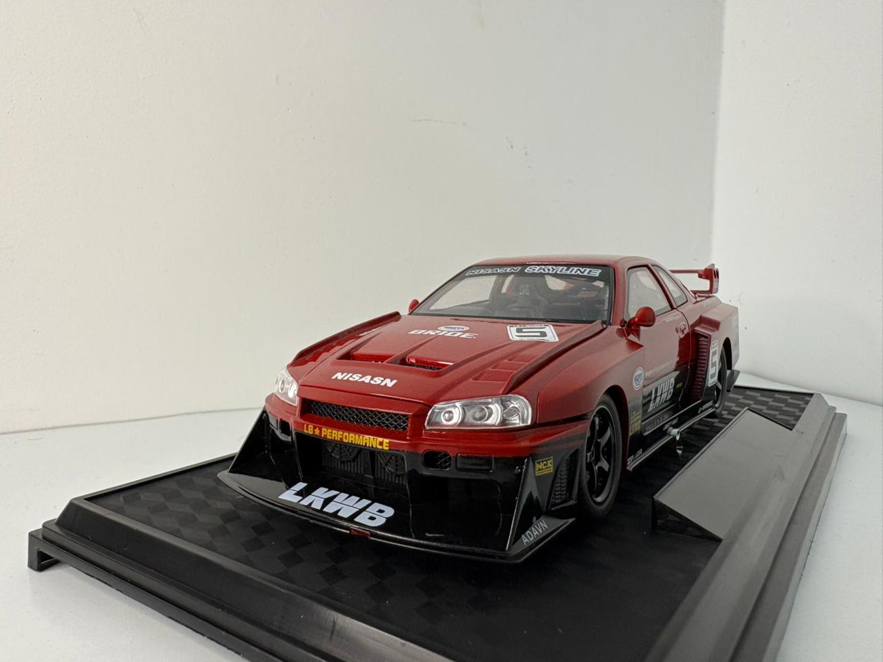 Nissan LB-ER34 Super Silhouette Skyline. 1:24 scale.