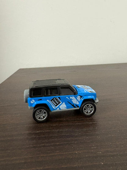Metal 1:64 scale Jeep model
