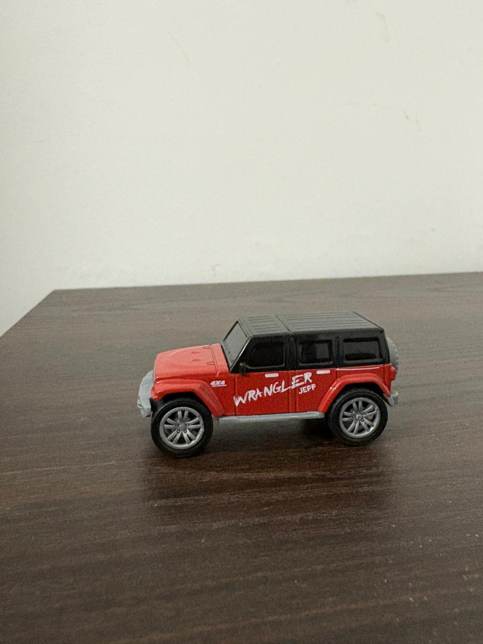 Metal 1:64 scale Jeep model