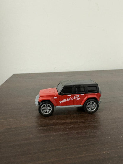 Metal 1:64 scale Jeep model