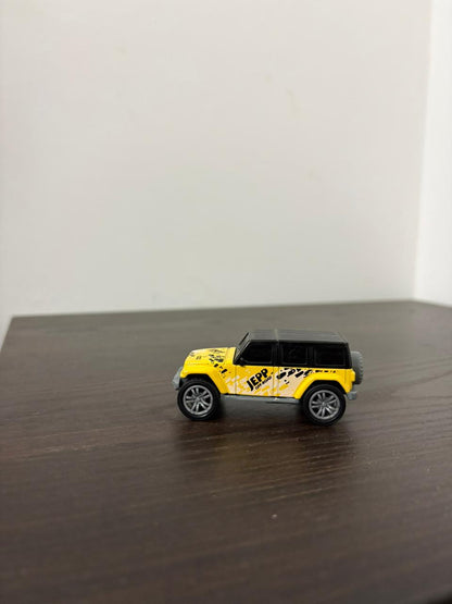 Metal 1:64 scale Jeep model