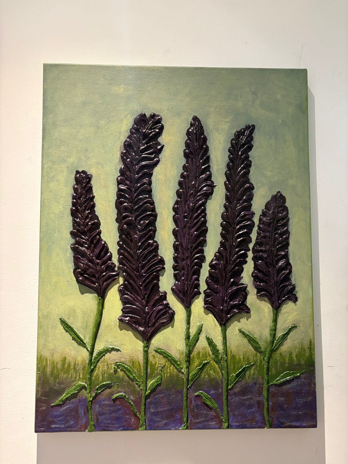 Stretched Canvas Sculpture painting 18*24 size