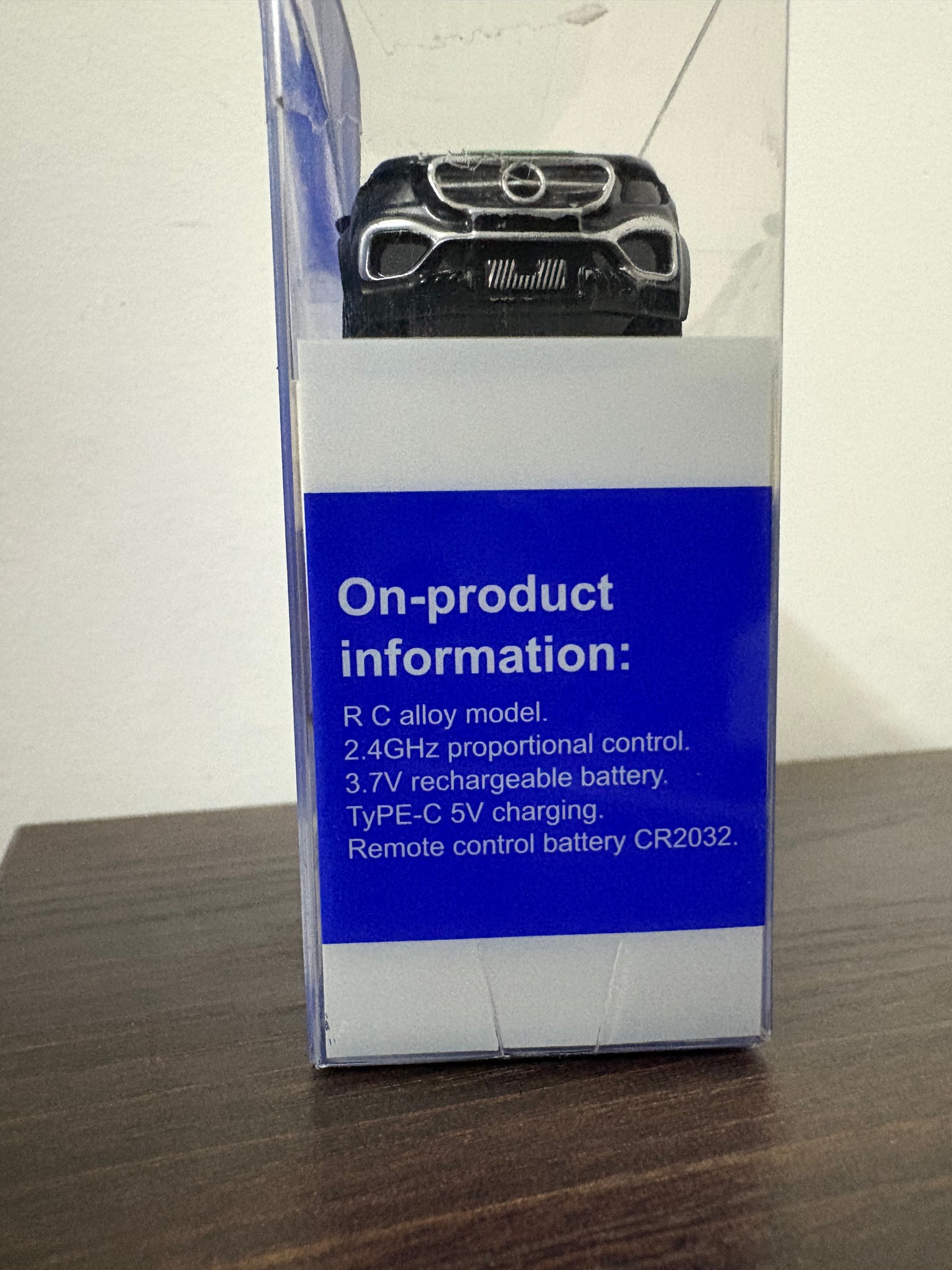 Rechargeable mini RC car