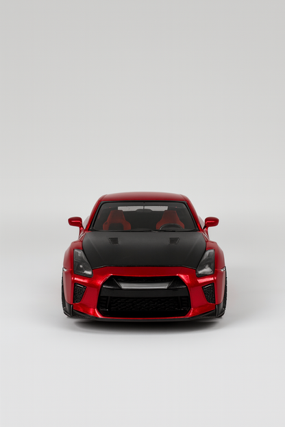 Metal Diecast Car Model-Red