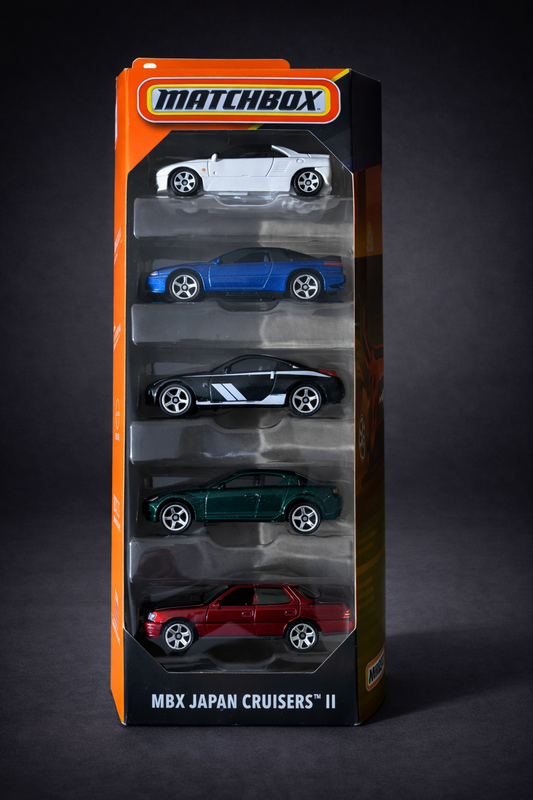 Matchbox MBX Japan Cruisers II 5-pack
