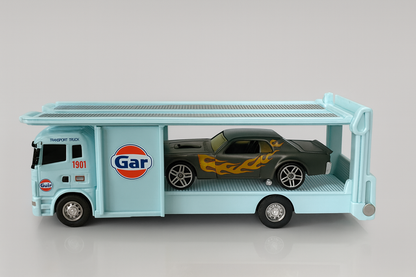 Diecast Transportation Truck-Blue