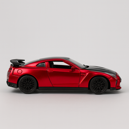 Metal Diecast Car Model-Red