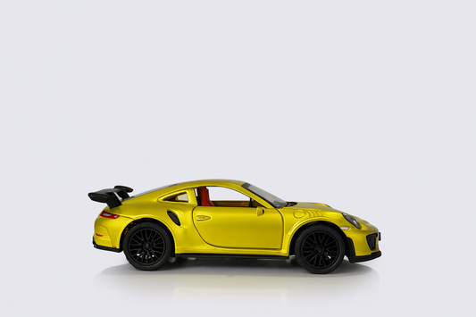 Diecast Car Model-Golden Yellow