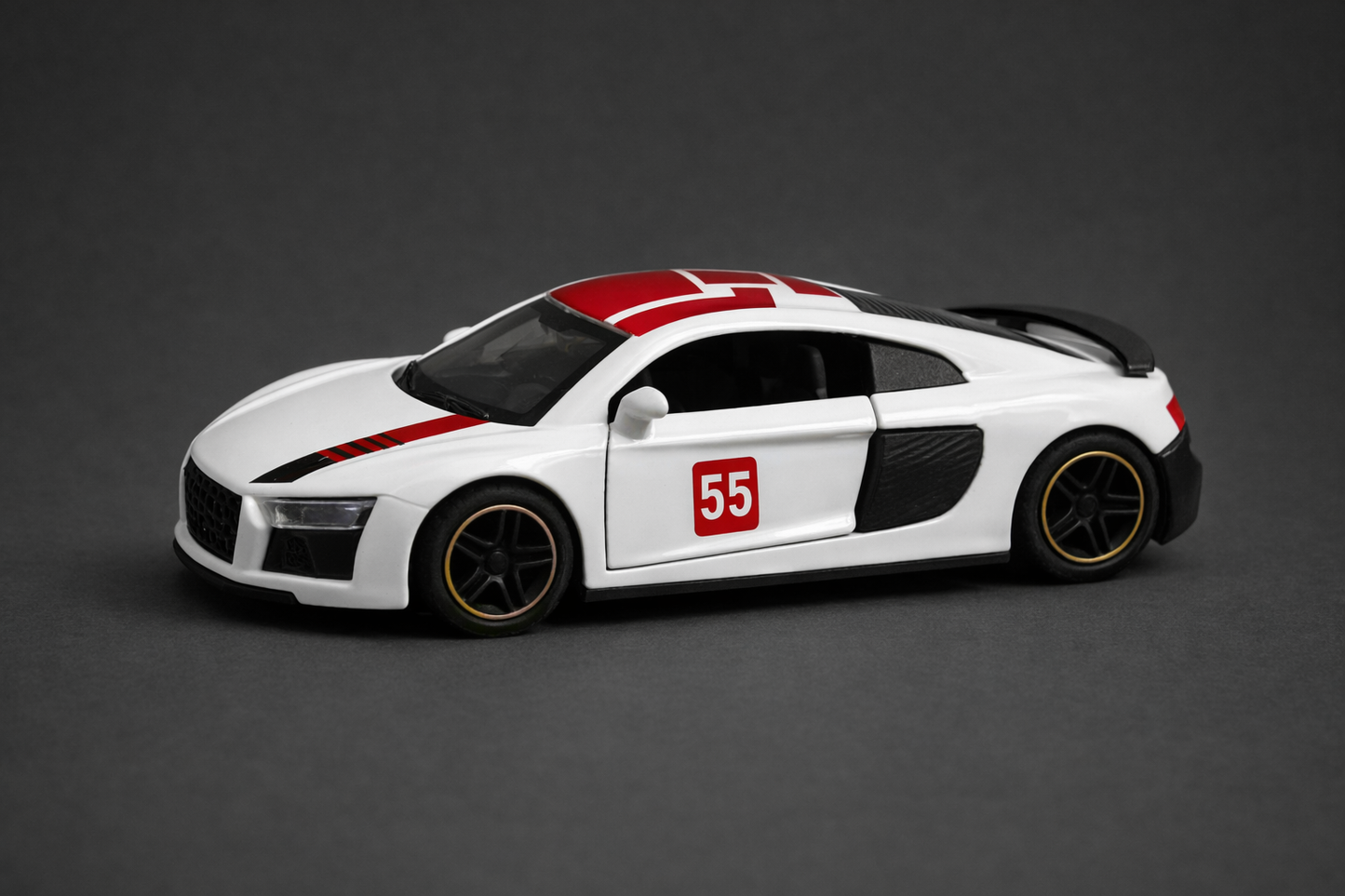 Combo-Audi R8+Porsche 911 GT3 1:43 scale.