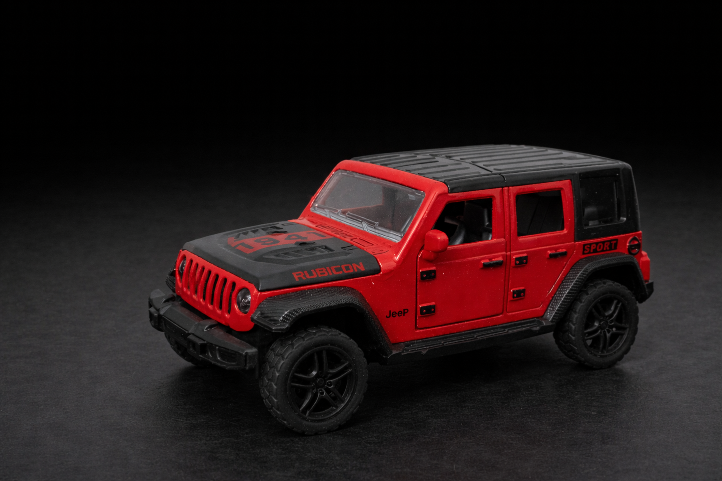 Jeep Rubicon- Metal die cast car model 1:32scale
