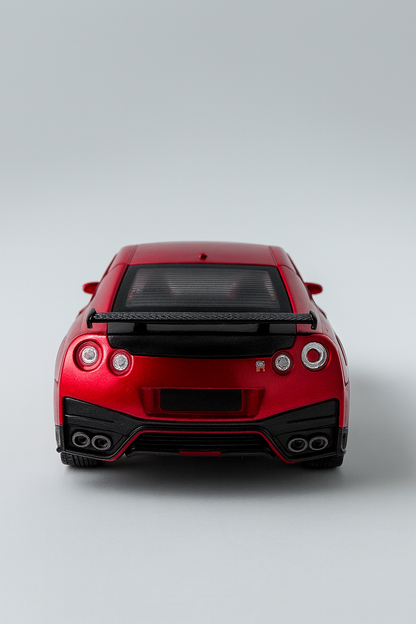 Metal Diecast Car Model-Red