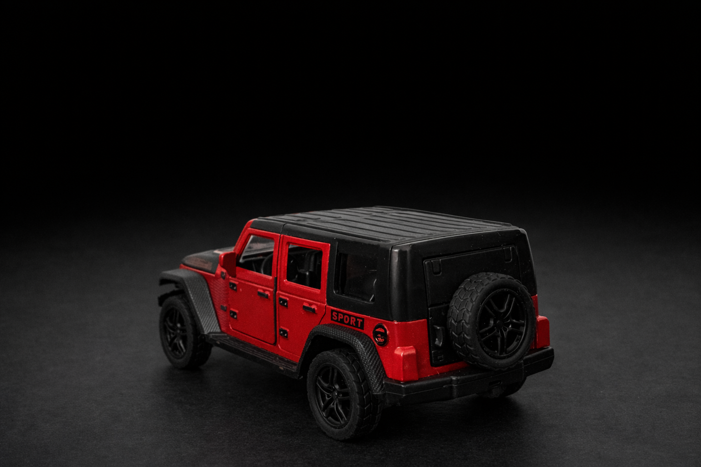 Jeep Rubicon- Metal die cast car model 1:32scale