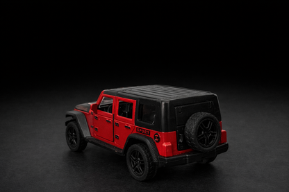 Jeep Rubicon- Metal die cast car model 1:32scale