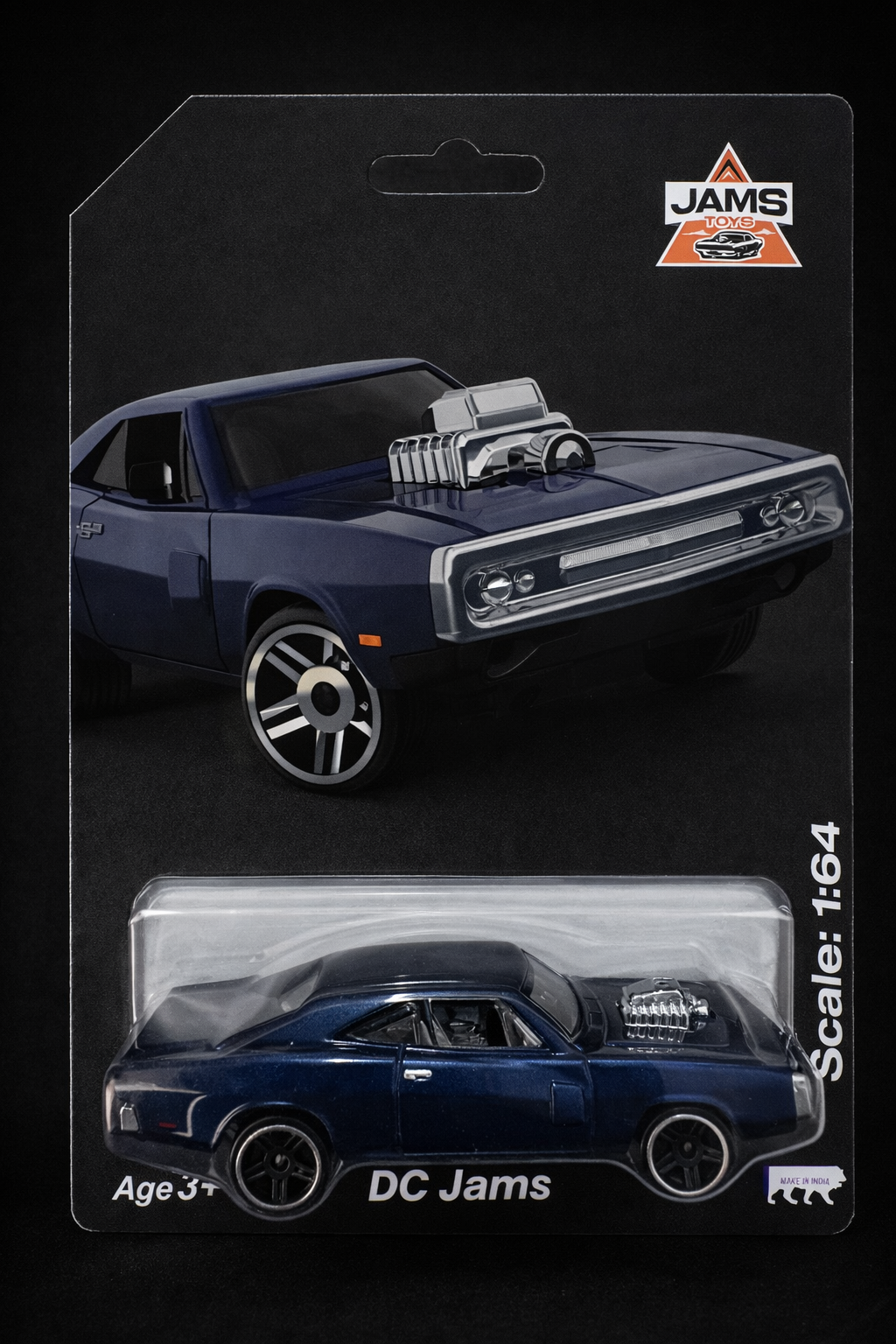Dodge 1:64 scale metal diecast-Blue