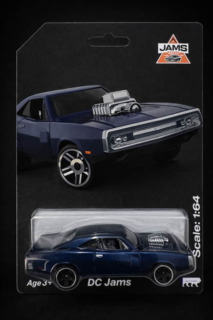 Dodge 1:64 scale metal diecast-Blue