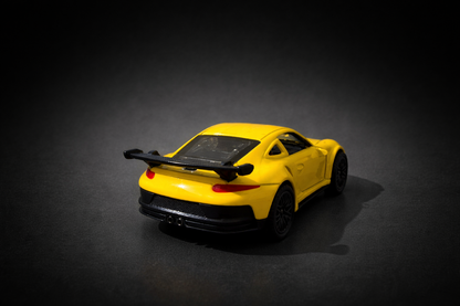 Porsche 911 GT3 RS 1:36 scale model.