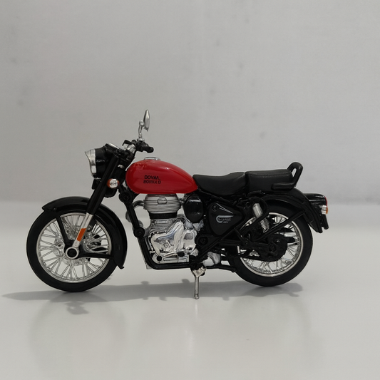 Diecast Bike Royal Enfield Bullet-With extra fuel tank