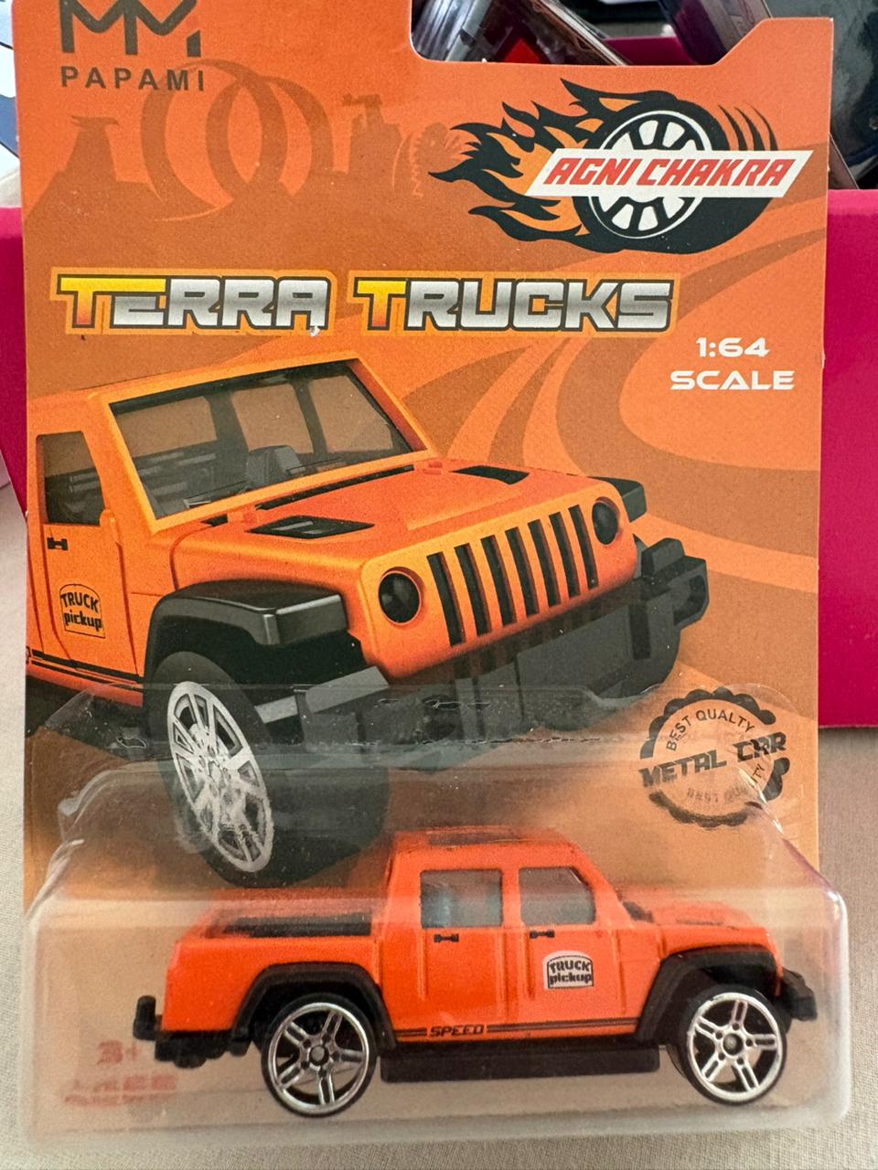 Papami Agni Chakra 1:64 scale metal models.