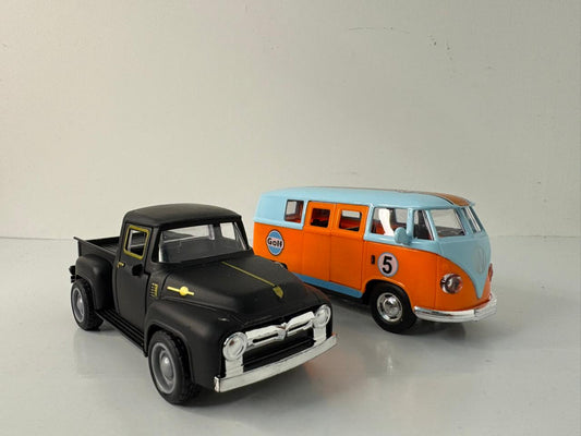Combo- 1956 Ford F-100 Pickup and Volkswagen T1.