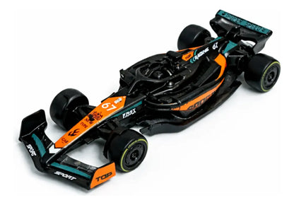 Formula 1 scale model cars.