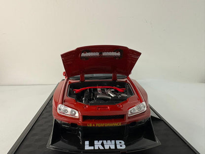 Nissan LB-ER34 Super Silhouette Skyline. 1:24 scale.
