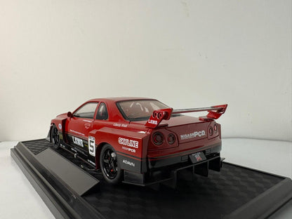 Nissan LB-ER34 Super Silhouette Skyline. 1:24 scale.