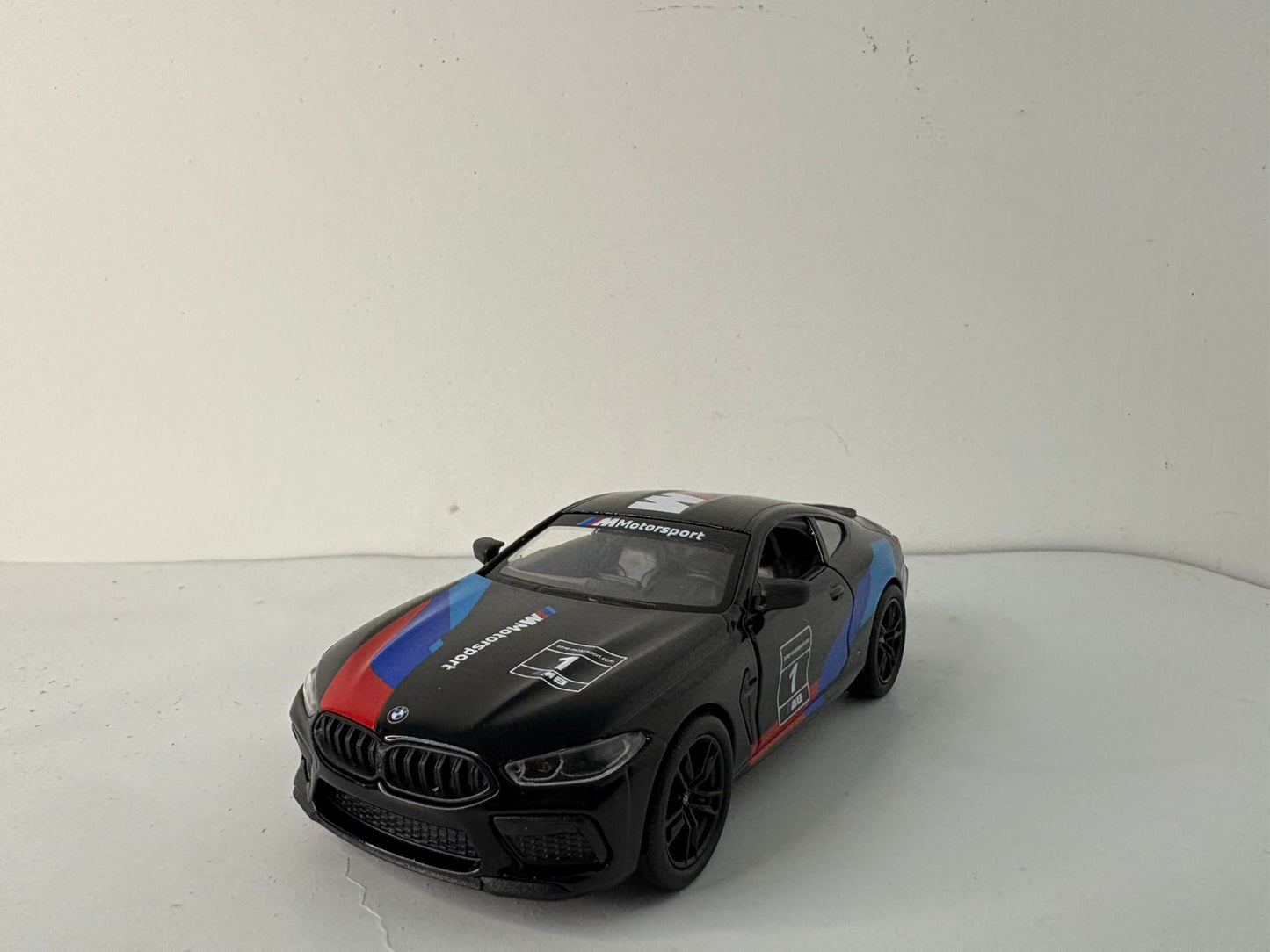 Kinsmart 1:38 scale BMW M8 Competition Coupe.