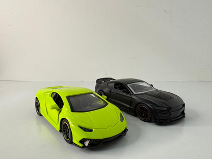 Combo- Mustang Shelby GT500+ Lamborghini 1:43 scale.