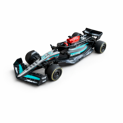Formula 1 scale model cars.