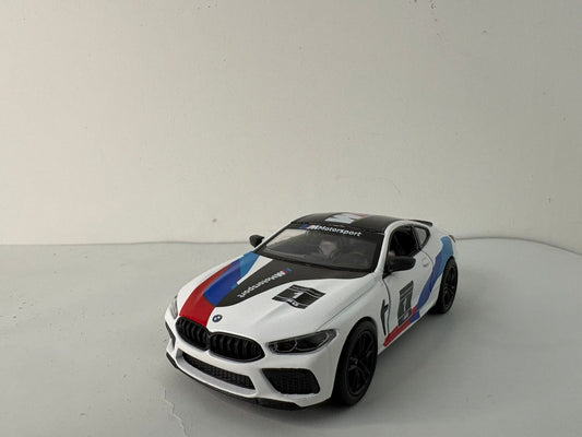 Kinsmart 1:38 scale BMW M8 Competition Coupe.