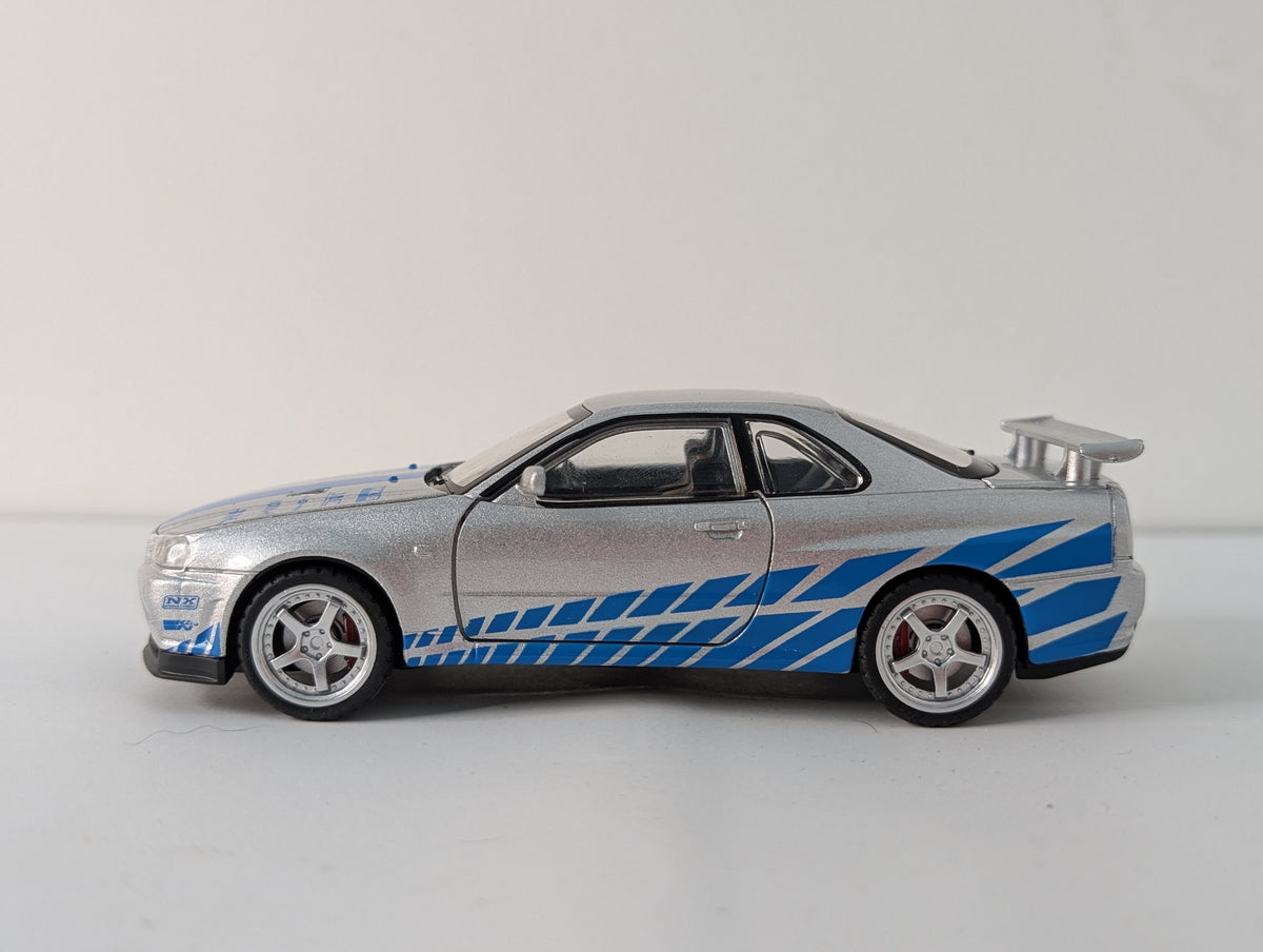 Nissan Skyline GTR R34 1:36 scale.