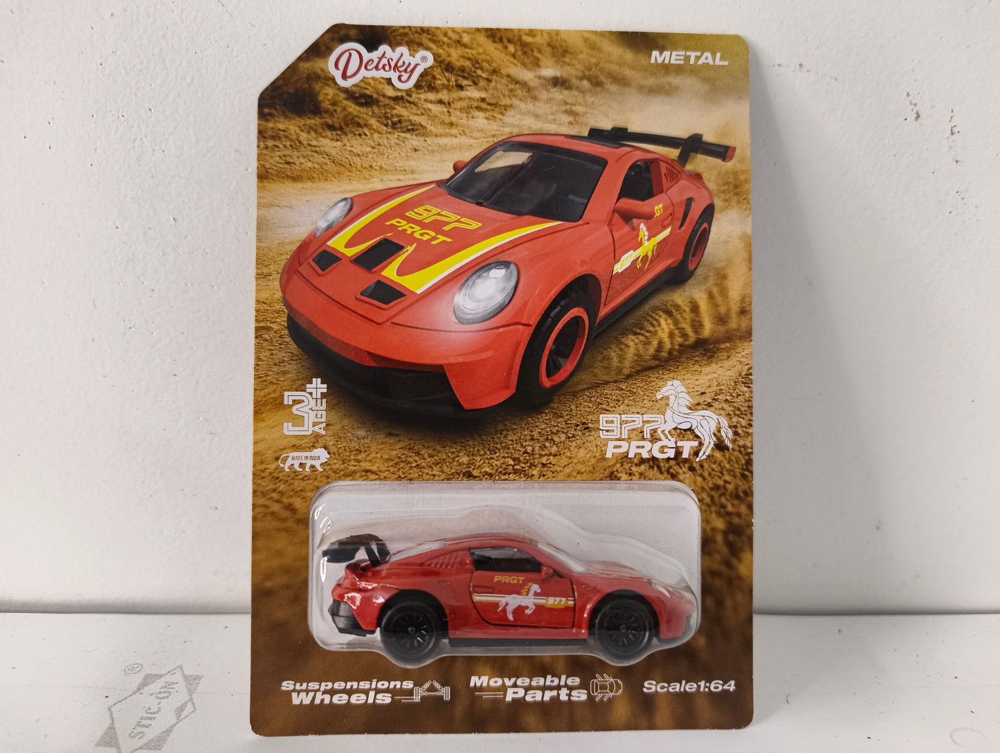 Porsche 911 GT3 RS 1:64 scale.