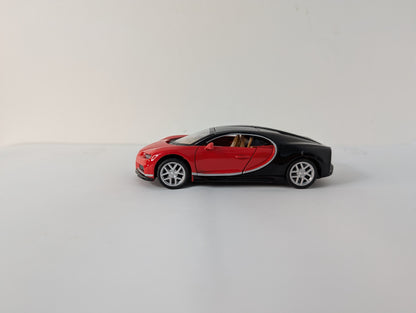Bugatti Chiron 1:46 scale diecast model.